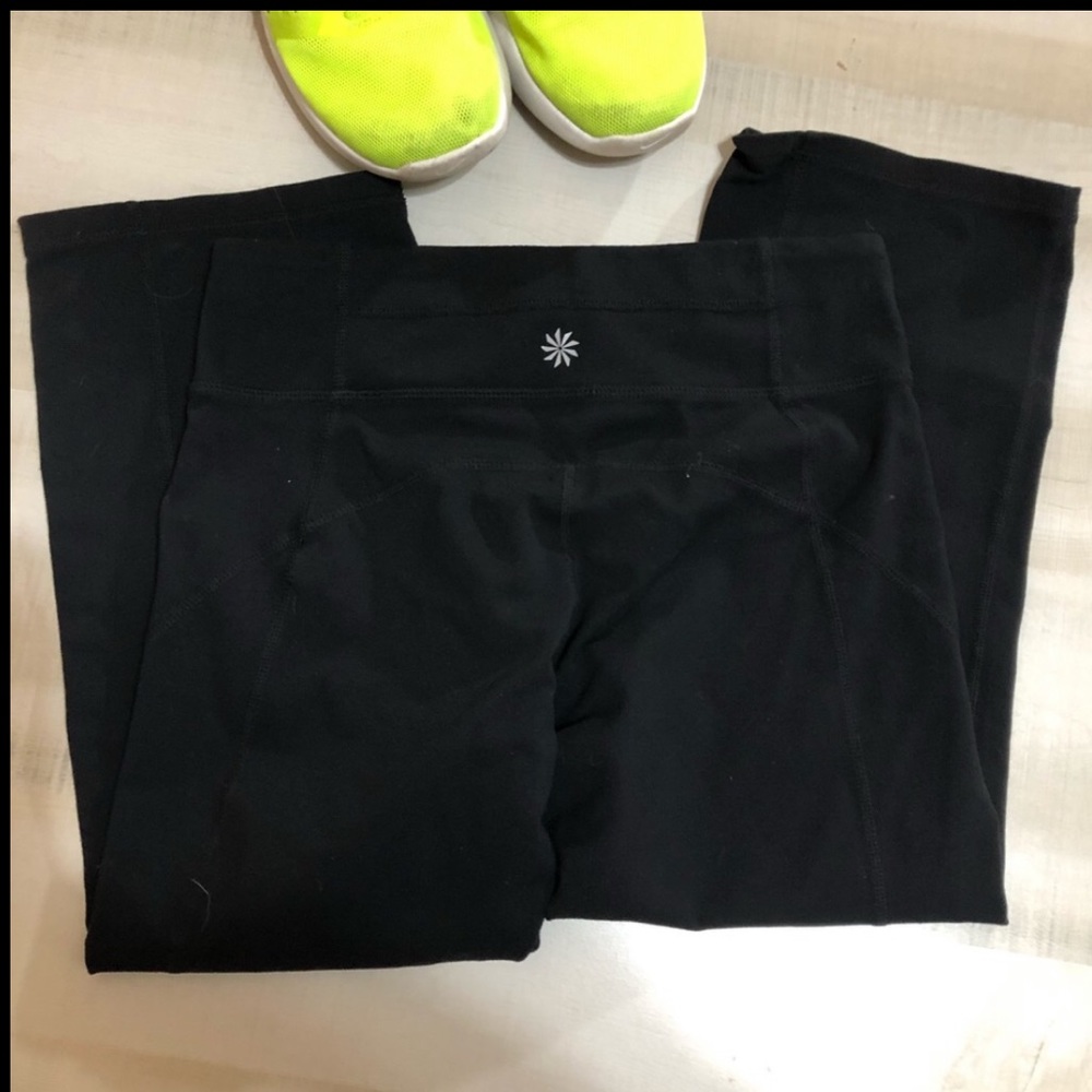 Two pairs of Athleta capri leggings size small - Picture 3 of 11